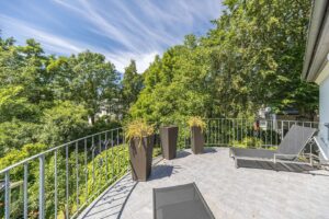 Ausblick Balkon